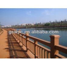 Durable good quality wpc railing wooden fence